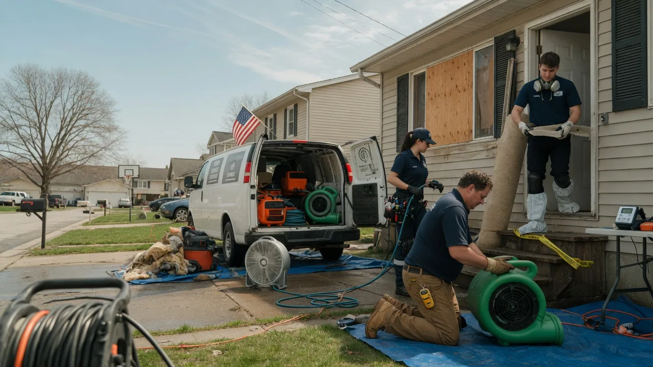 Water Damage Restoration in Greeley, PA near me